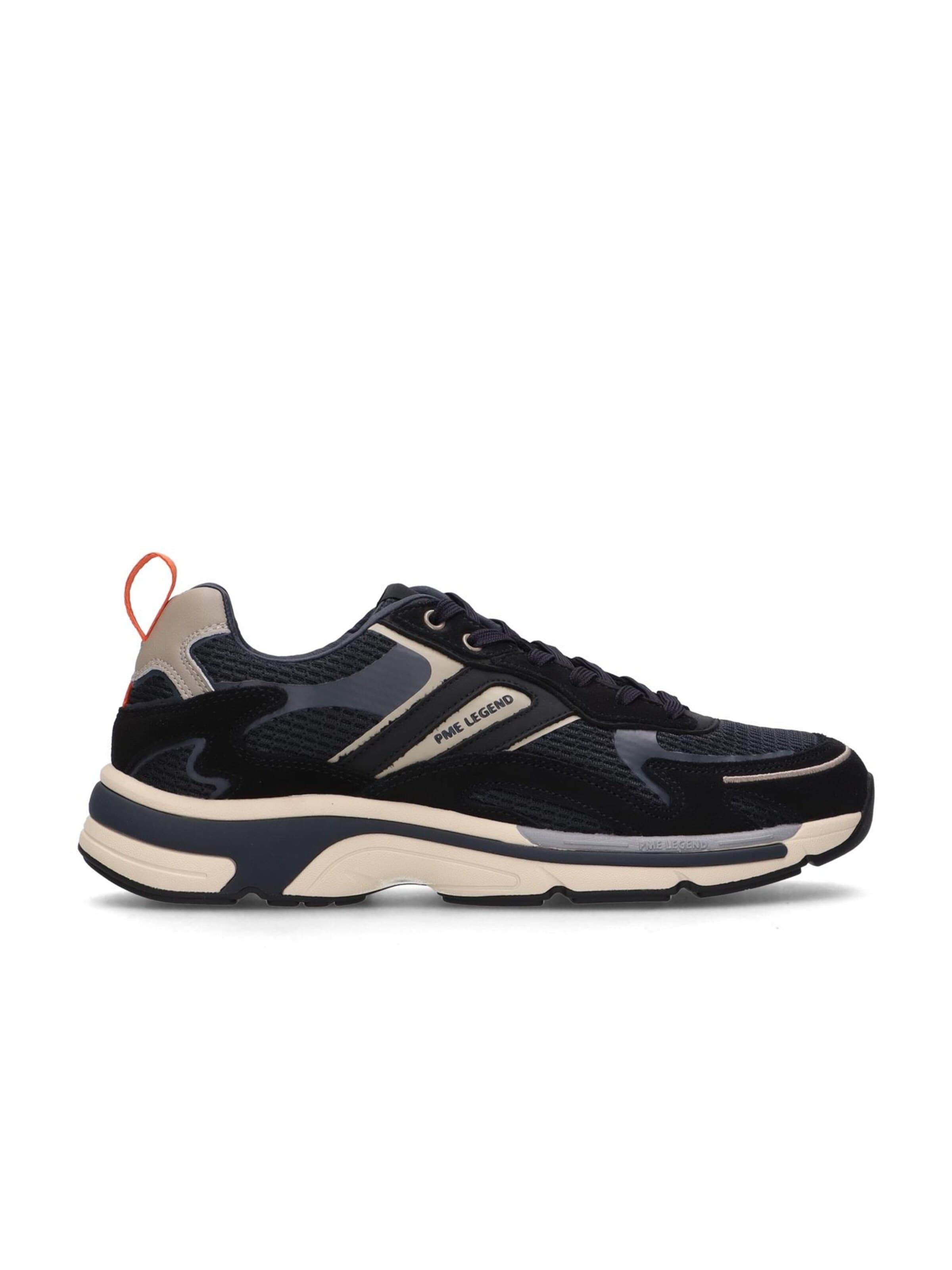 PME Legend Låg sneaker 'Jato sneaker in suede and mesh' i blå: framsida