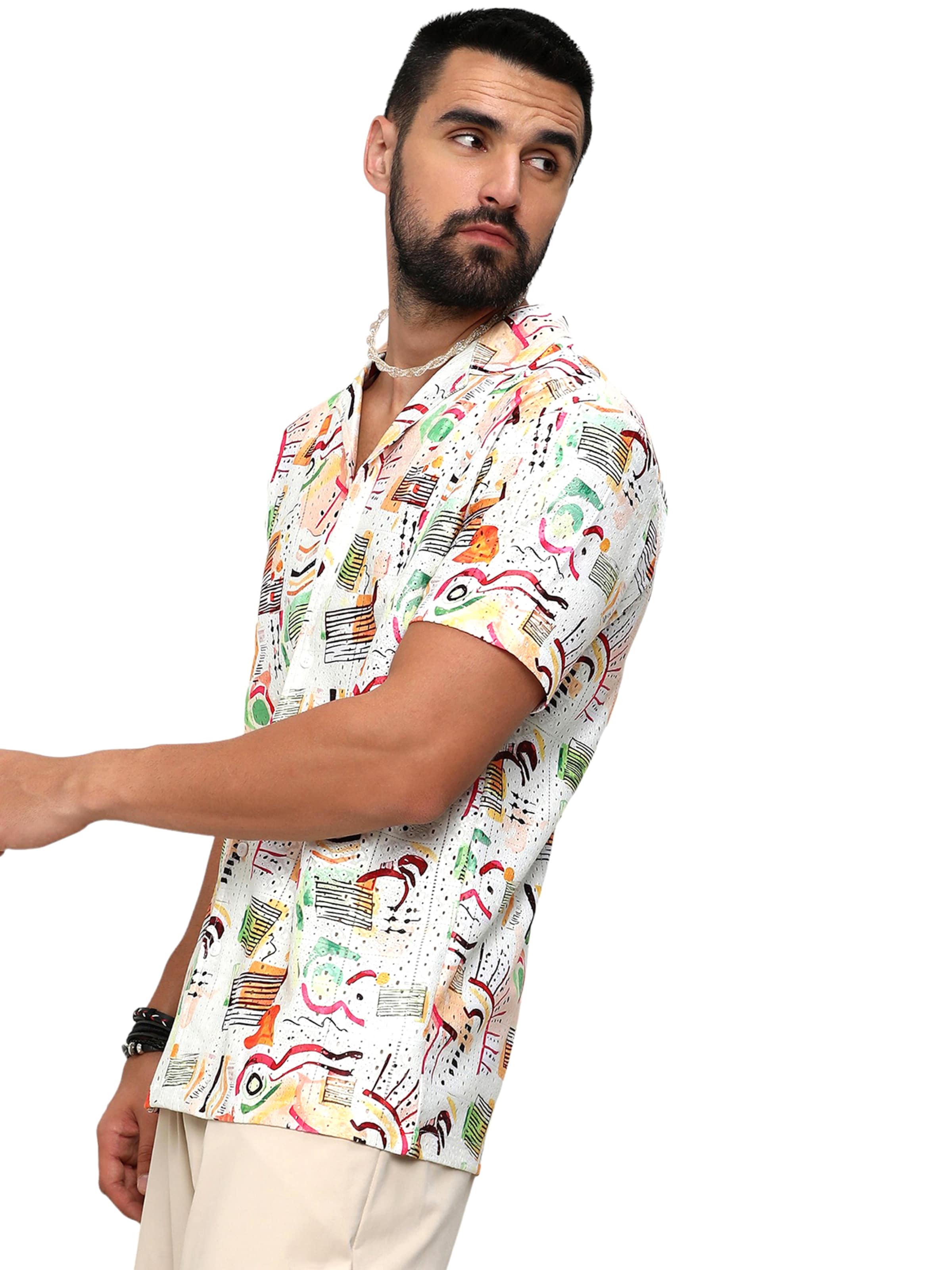 Campus Sutra Regular fit Skjorta i vit