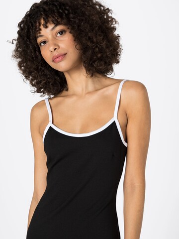 Gina Tricot Letní šaty 'Aspen' – černá