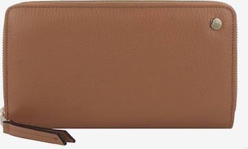 ABRO Wallet 'Adria' in Brown: front