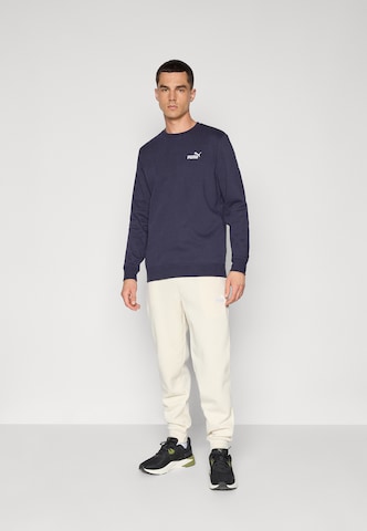 Regular Pantalon de sport 'ESS No. 1' PUMA en blanc