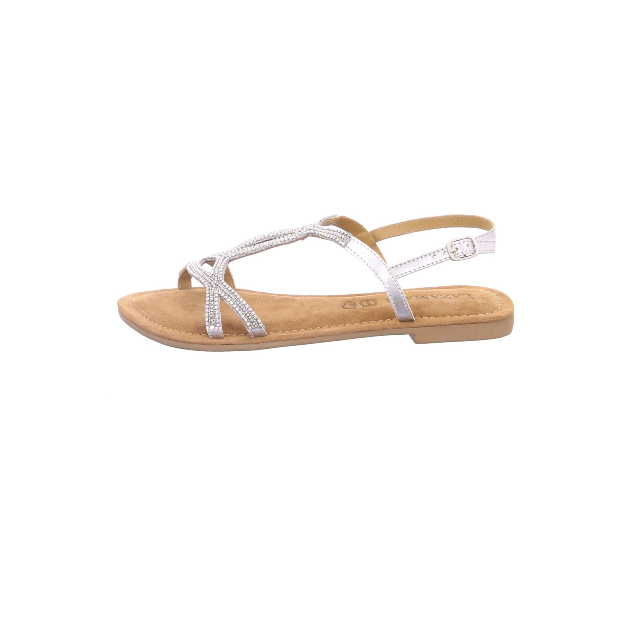 LAZAMANI Strap Sandals in White