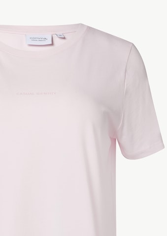 T-shirt comma casual identity en rose