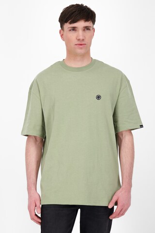 Alife and Kickin Shirt 'PittAK' in Green: front
