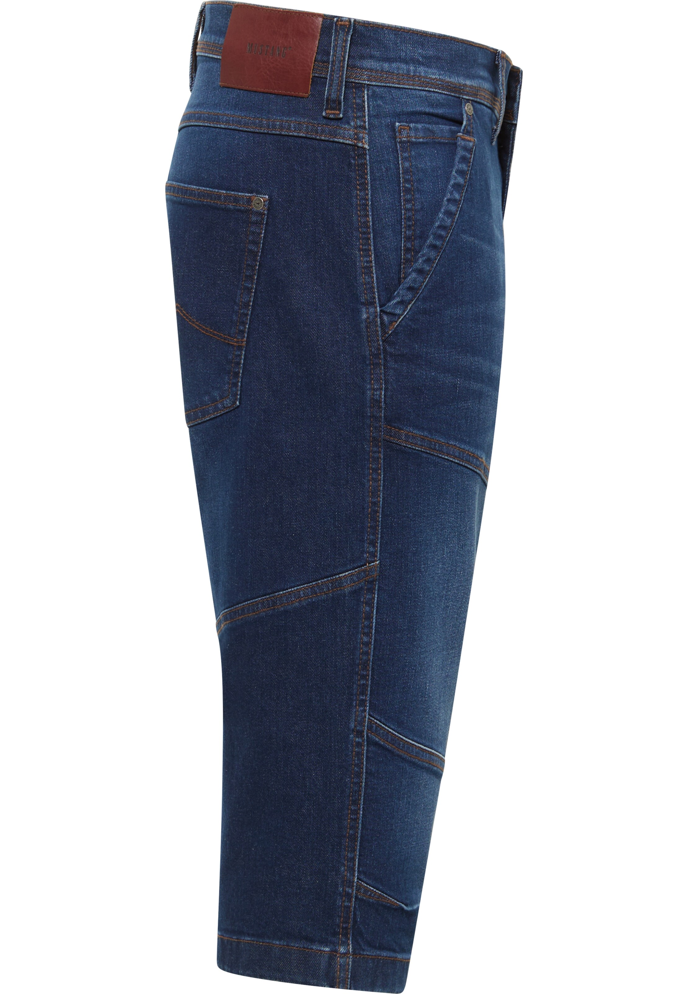 MUSTANG Regular Shorts 'Fremont' in Blau