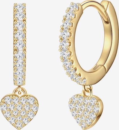 Glanzstücke München Naušnice u zlatna / prozirna, Pregled proizvoda