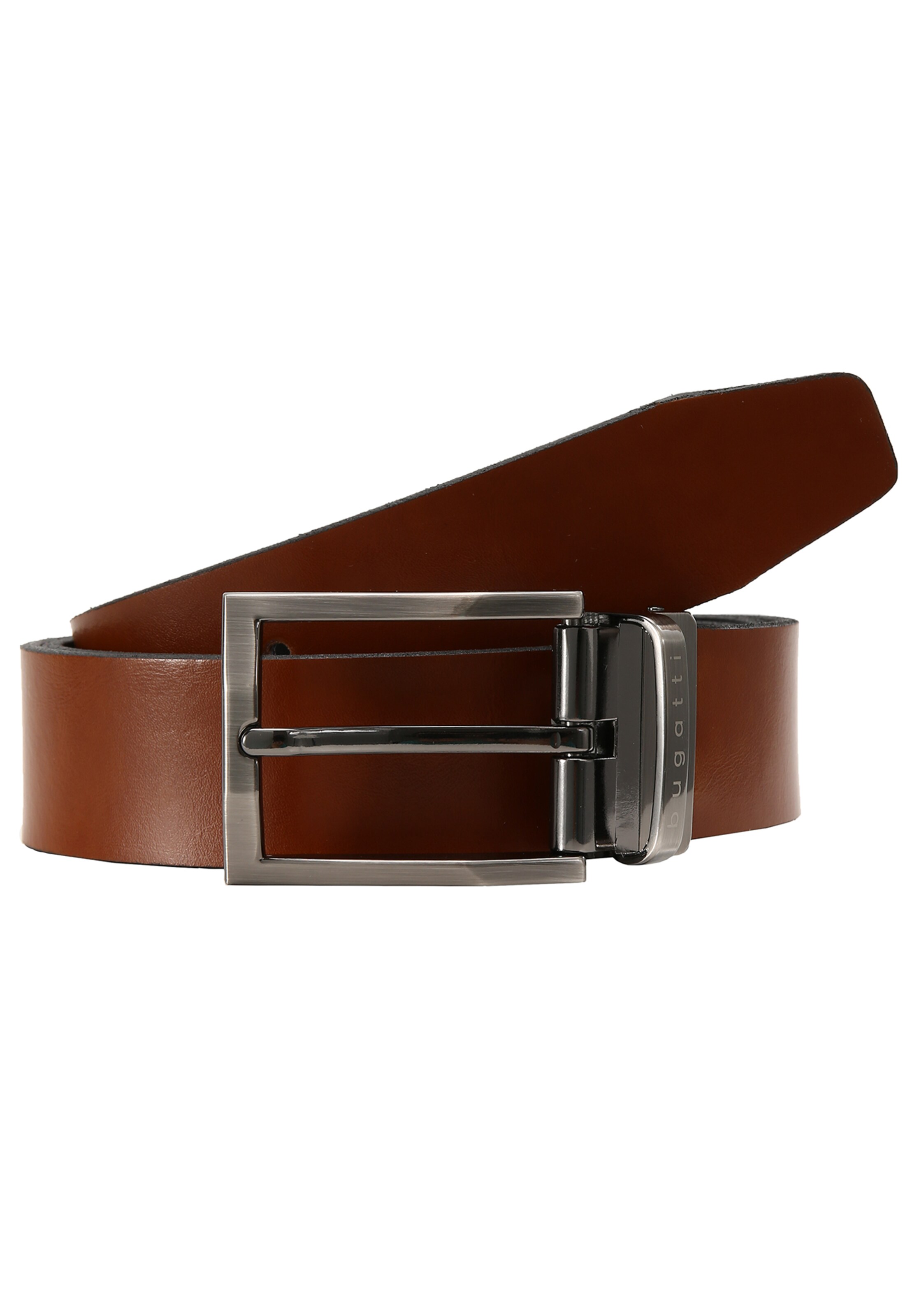 Cintura di bugatti in marrone: frontale