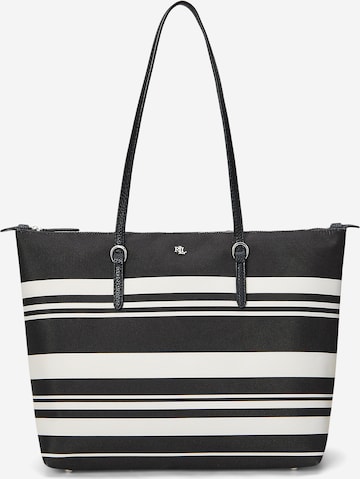 Cabas 'KEATON' Lauren Ralph Lauren en noir : devant