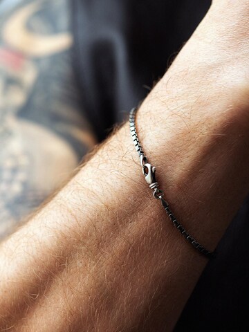 Bracelet 'TRAVERSE' REYTEL en argent