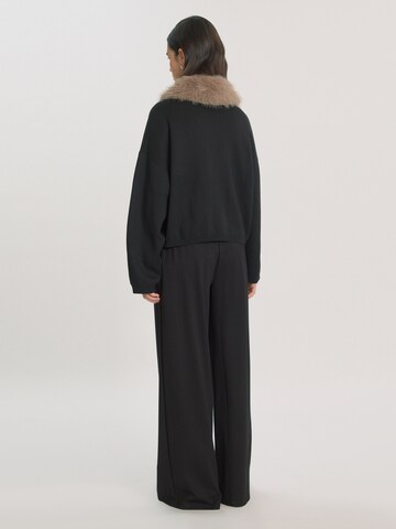 EDITED Strickjacke 'Jonah' in Schwarz