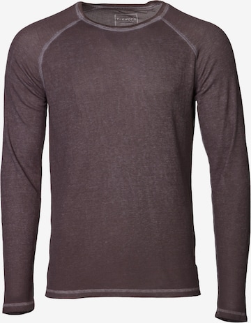 TREVOR'S Sweatshirt in Purple: front