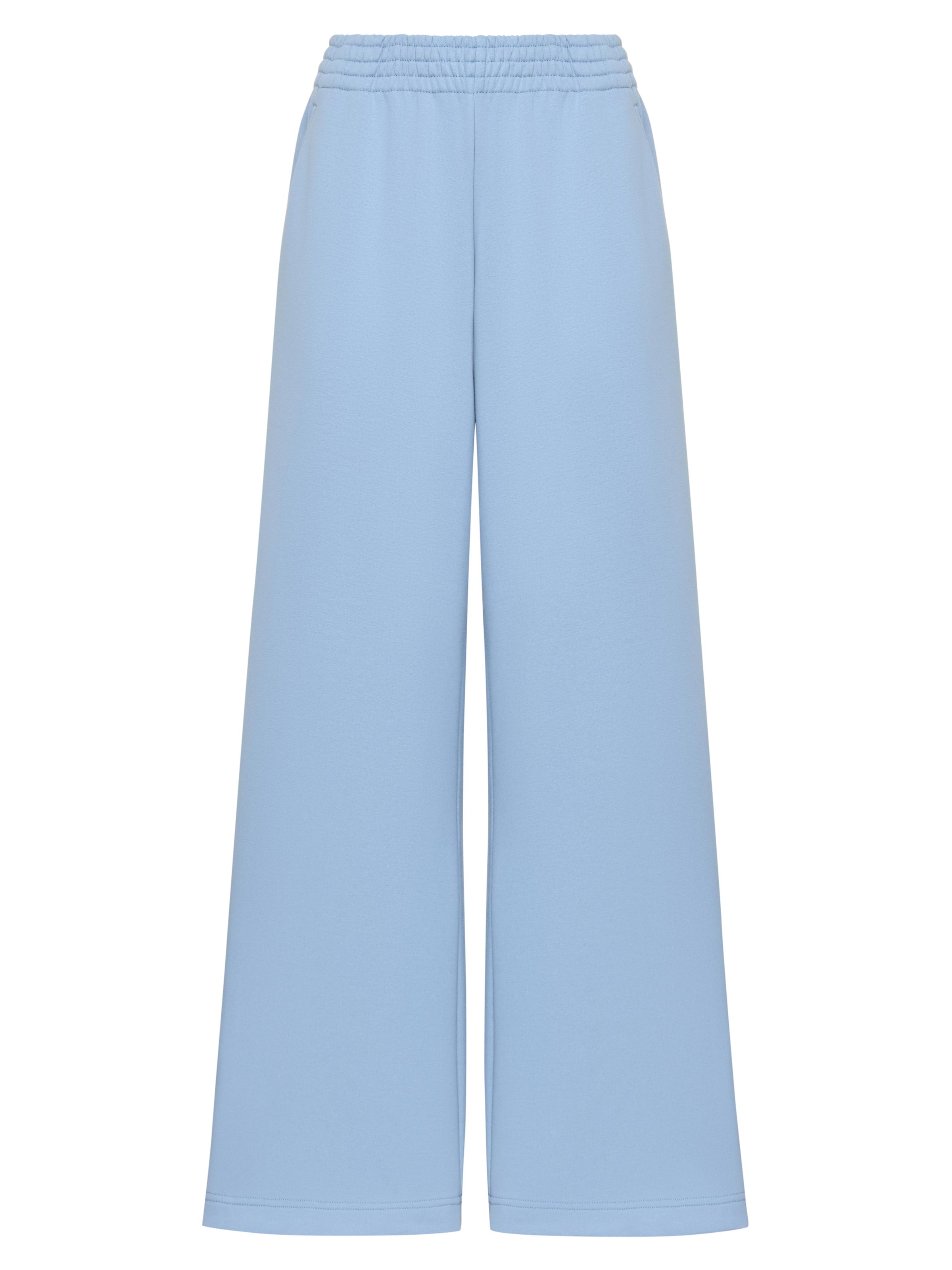 Cat e Lolette Regular Hose 'Palazzo Trousers'‌‌‌‌‌‌‌‌ in Blau: Vorderseite