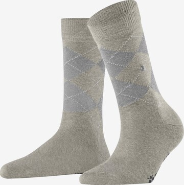 BURLINGTON Socken 'Marylebone Glitter' in Grau: Vorderseite