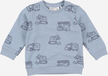 NAME IT Sweatshirt 'NBMKOMMA' in Blue: front