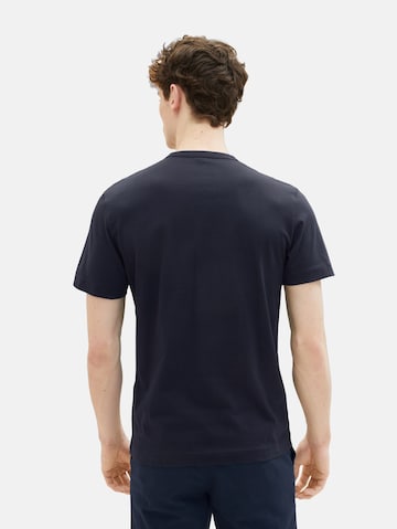 TOM TAILOR T-Shirt in Blau