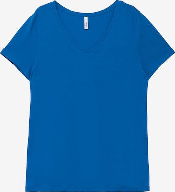 SHEEGO Shirt in Blauw: voorkant