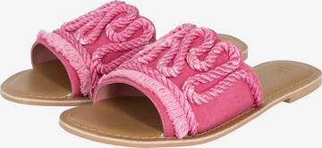 IZIA Mules in Pink