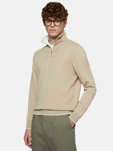 Pullover di Boggi Milano in beige: frontale