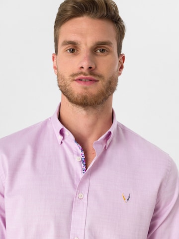By Diess Collection Regular fit Overhemd in Roze
