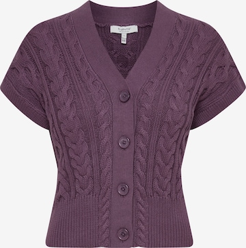 b.young Knit Cardigan 'OLCA' in Purple: front