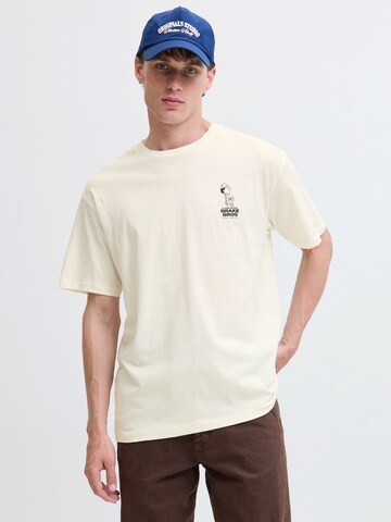 JACK & JONES Футболка 'JORBRAKE' в Белый