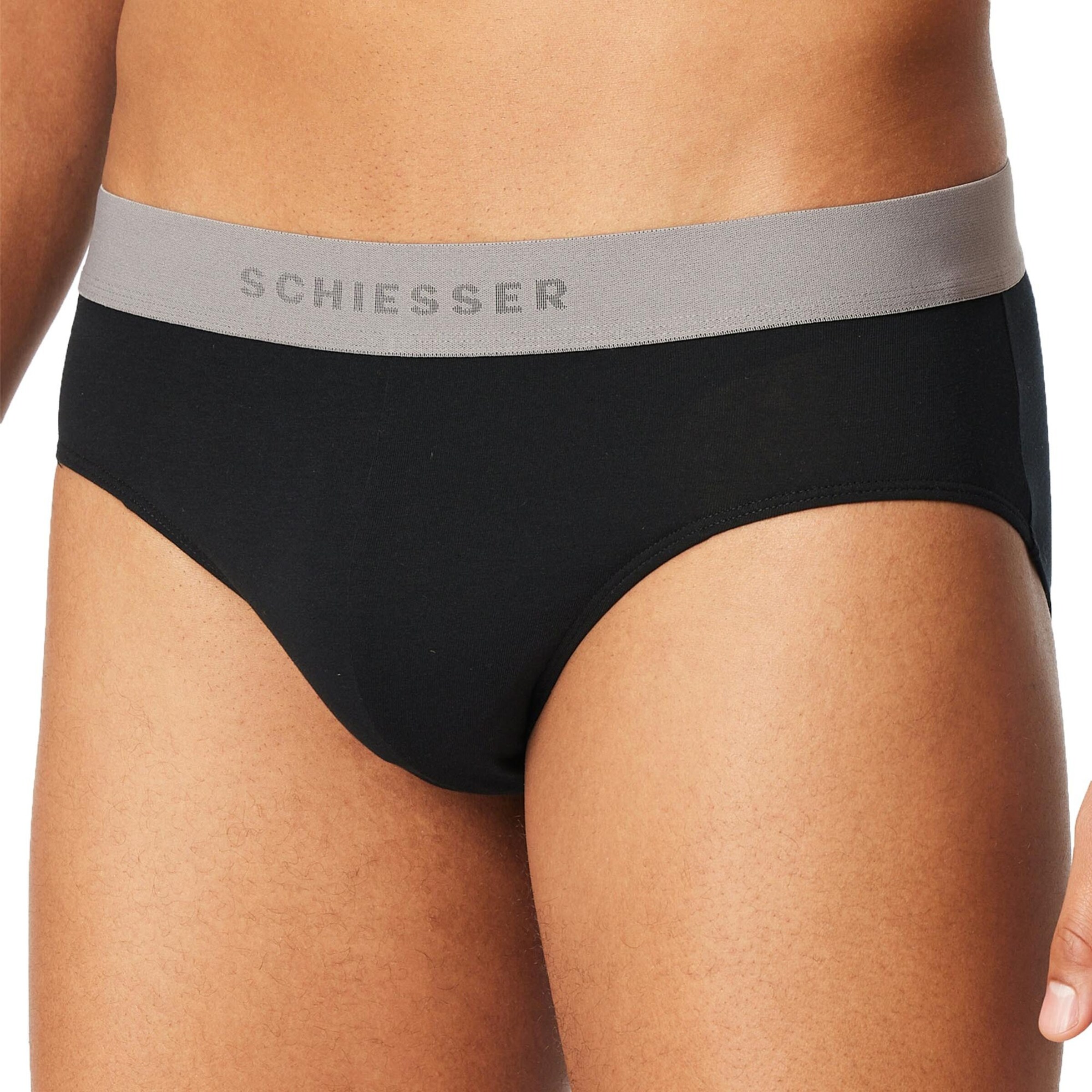 SCHIESSER Slip - fekete