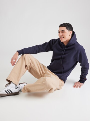 Felpa 'Chase' di Carhartt WIP in blu