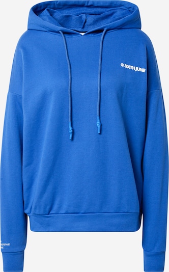 Sixth June Sweatshirt in blau / weiß, Produktansicht