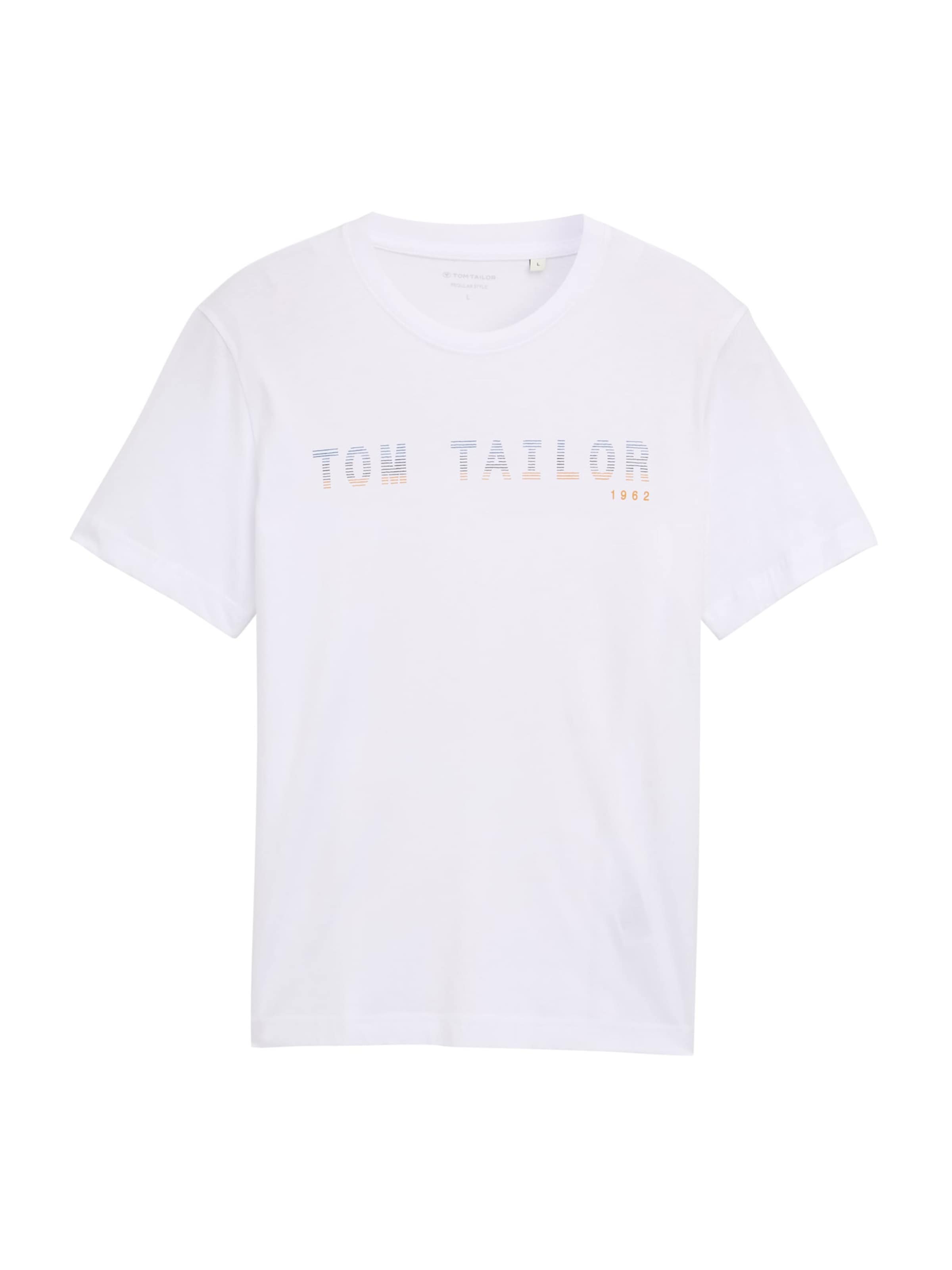 TOM TAILOR Koszulka w kolorze biały: przód