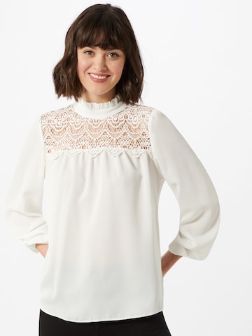 T-shirt Dorothy Perkins en blanc : devant