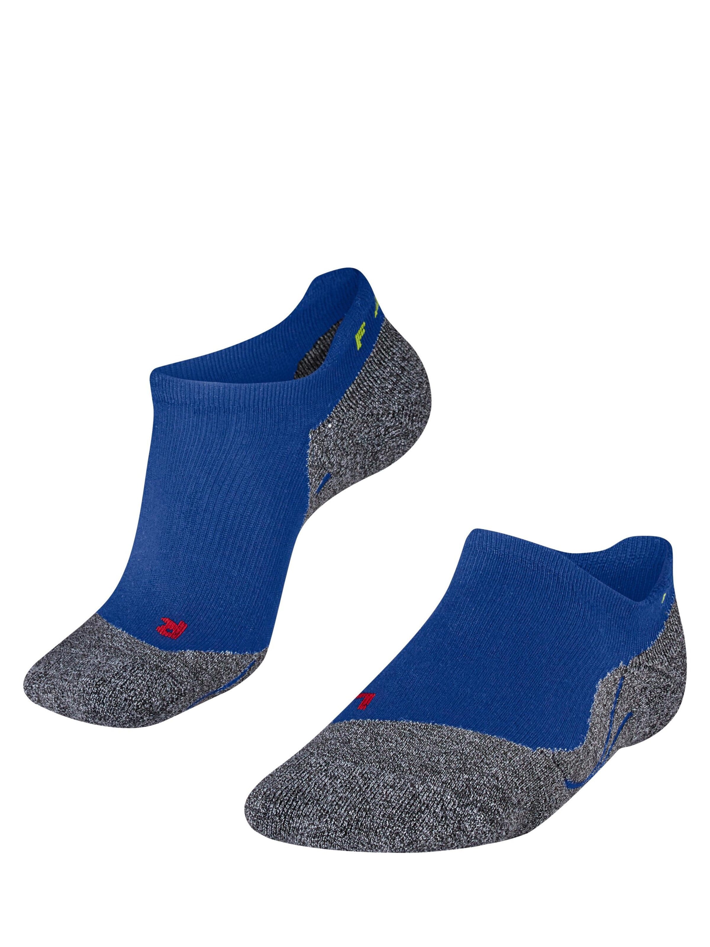 FALKE Athletic Socks 'RU3 Comfort Invisible' in Blue: front