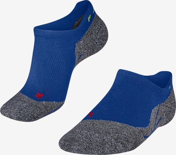 FALKE Athletic Socks 'RU3 Comfort Invisible' in Blue: front