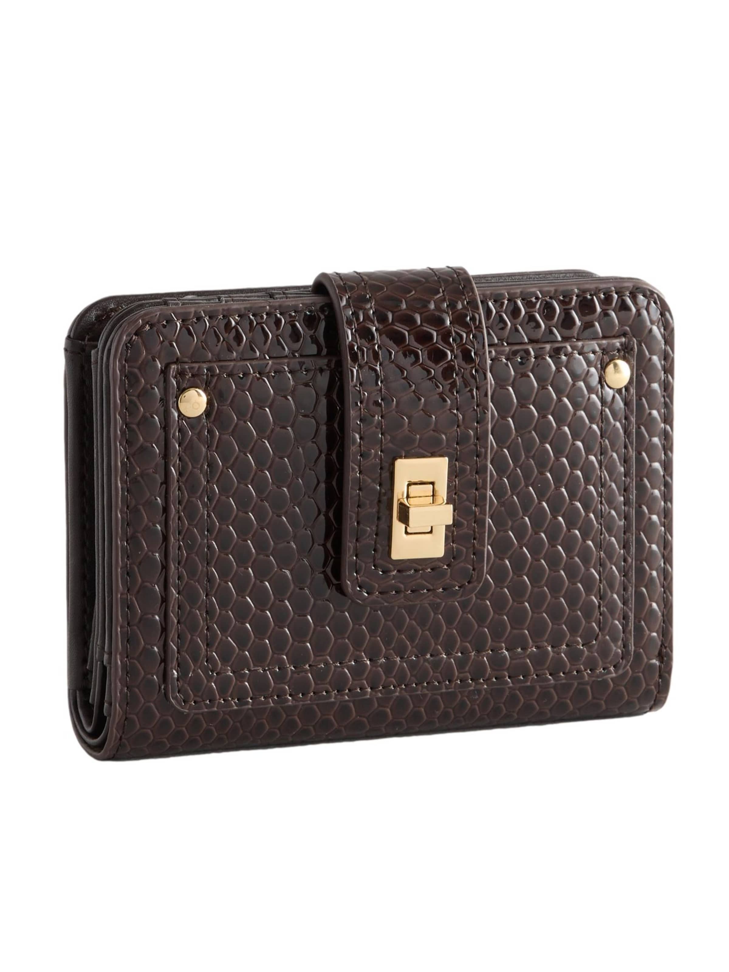 Next Портмоне в кафяво: отпред