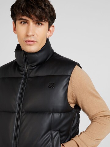 HUGO Vest 'Birontino' in Black