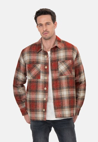 Coupe regular Chemise Key Largo en rouge : devant