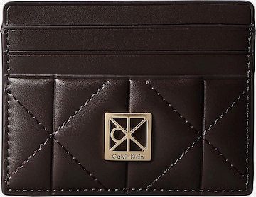 Calvin Klein Wallet in Brown: front