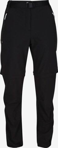 REGATTA Outdoor Pants 'Xert III' in Black: front