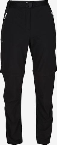 REGATTA Regular Outdoor Pants 'Xert III' in Black: front