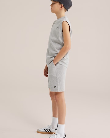 WE Fashion Regular Панталон в сиво