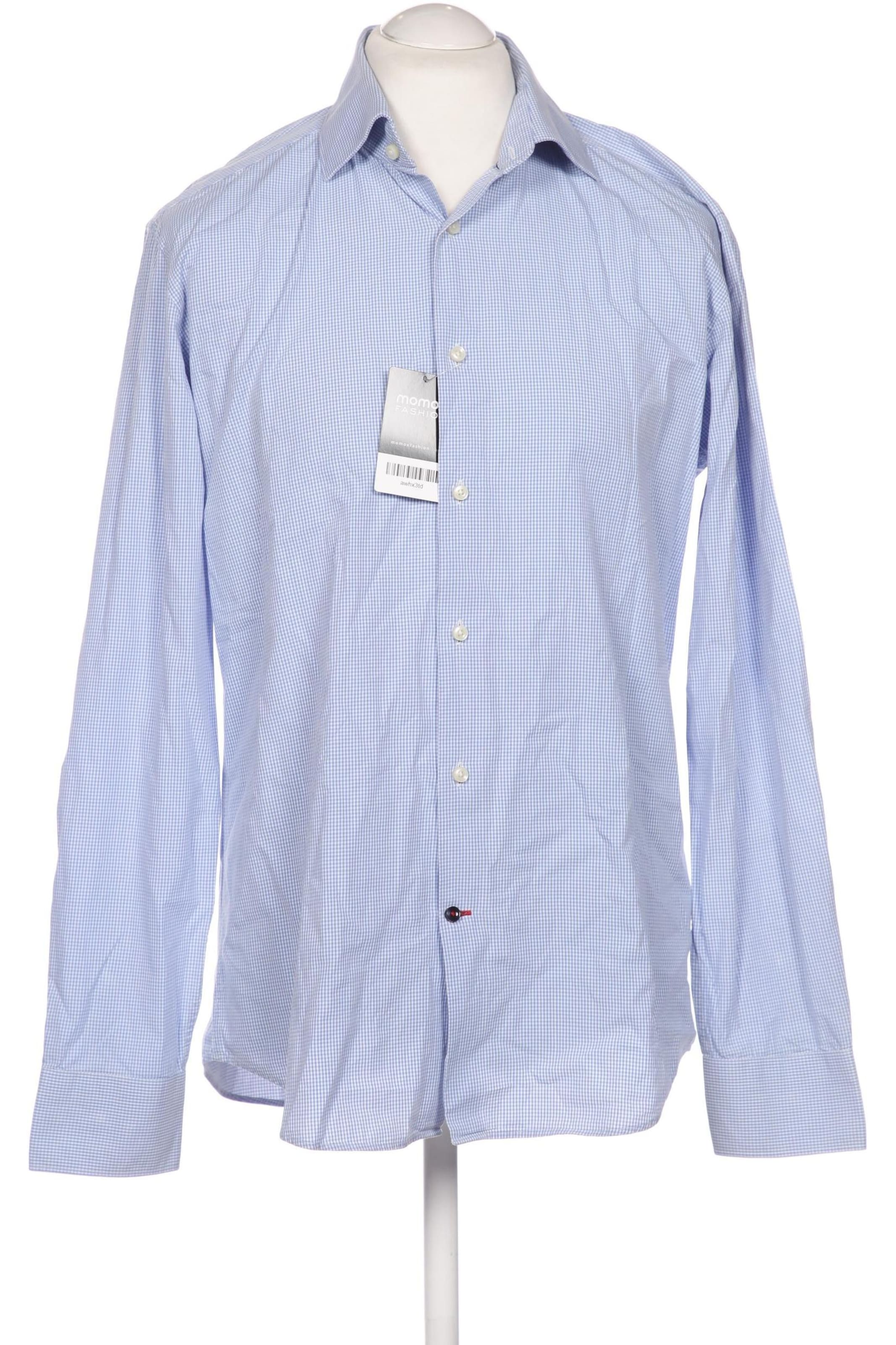 Tommy Hilfiger Tailored Hemd L in Blau: Vorderseite