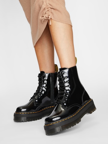 Dr. Martens Snørestøvletter 'Jadon' i sort: forside