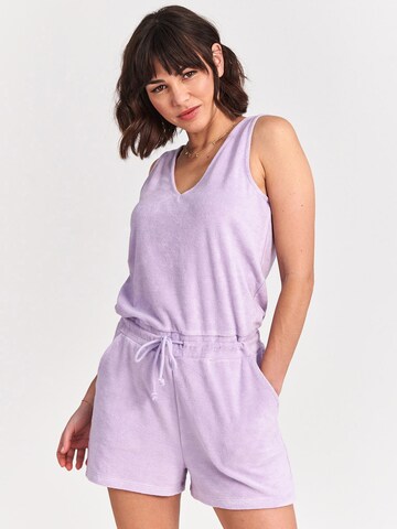 Shiwi Jumpsuit in Lila: voorkant