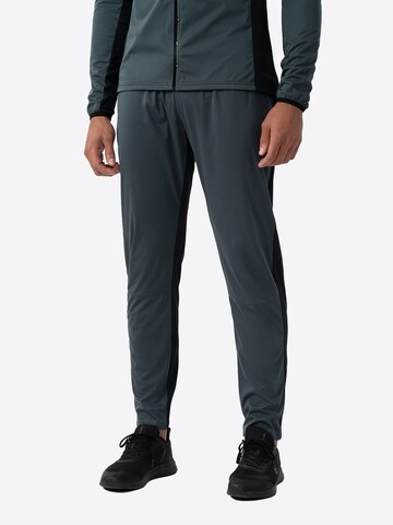 Regular Pantalon de sport 4F en gris : devant