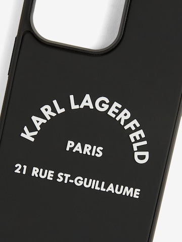 Karl Lagerfeld Smartphonehülle ' iPhone 14 Pro ' in Schwarz