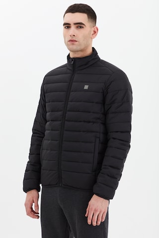 !Solid Between-Season Jacket 'SÖREN' in Black: front