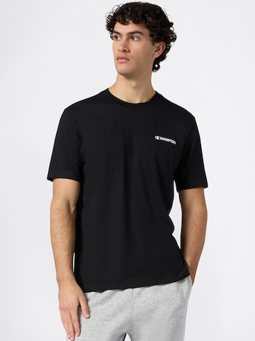 Champion Authentic Athletic Apparel Футболка в Черный: спереди