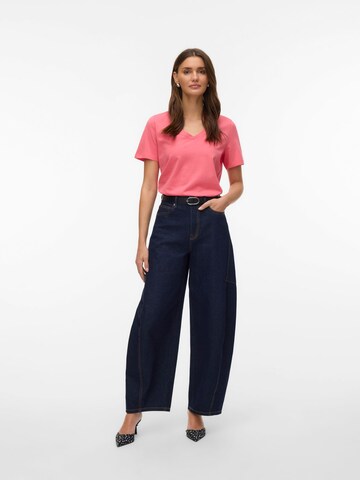 VERO MODA Shirt 'VMPaulina' in Red