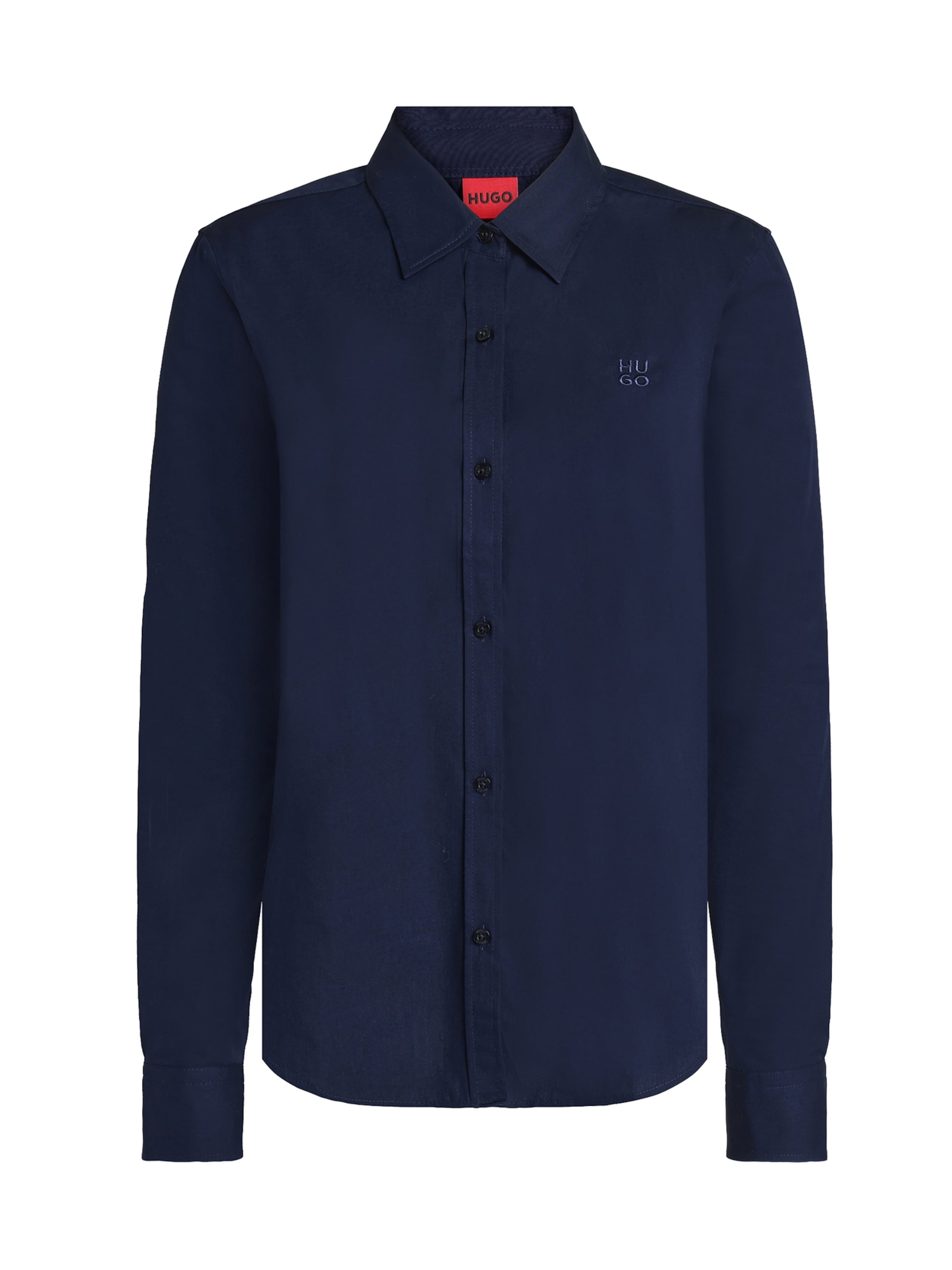 HUGO Bluse 'The Essential' in Blau: Vorderseite