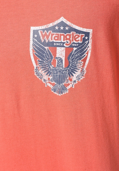 WRANGLER Shirt in Blue / Coral / White, Item view