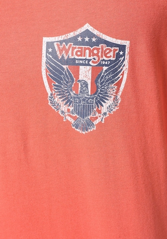 WRANGLER Shirt in Orange